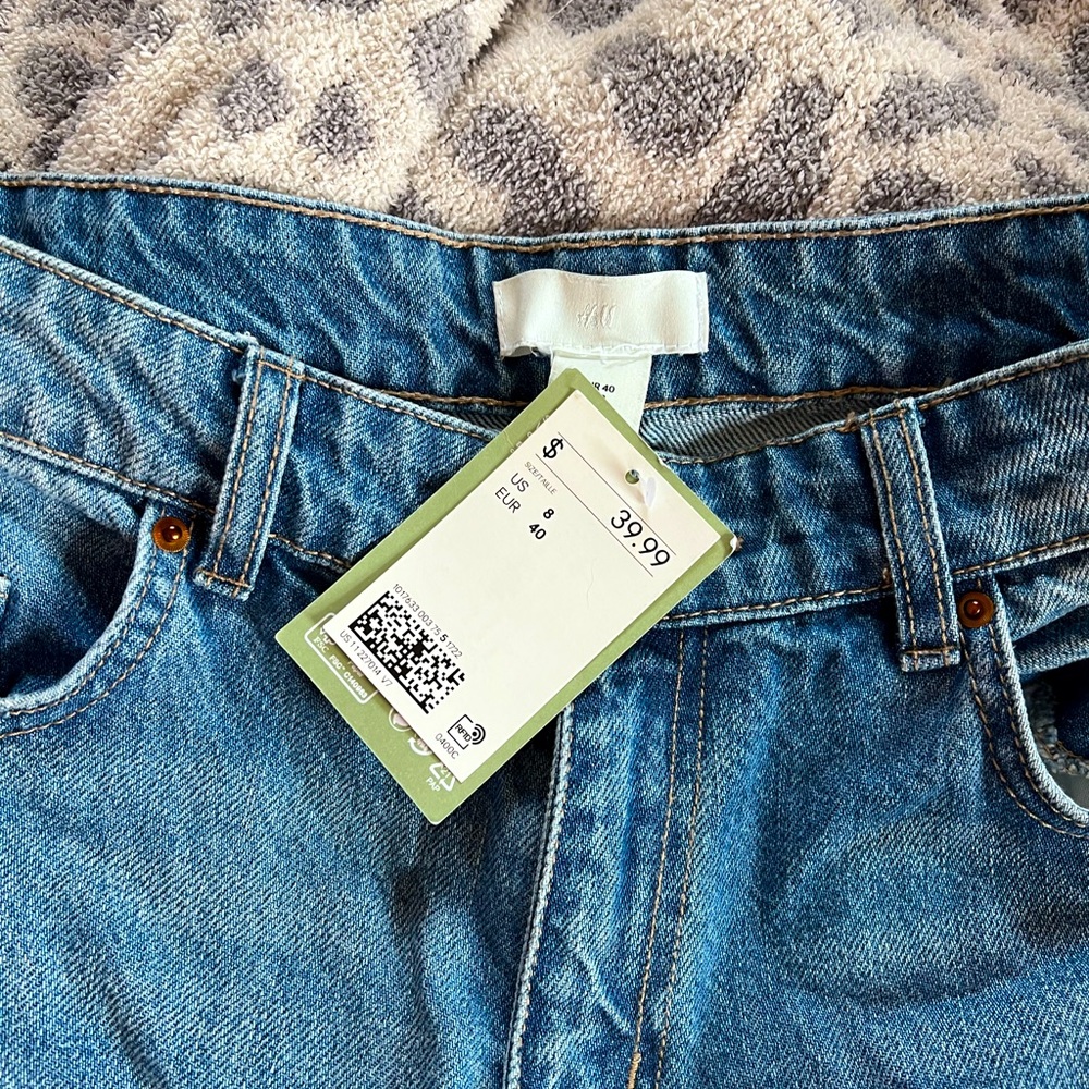 brand new H&M flared jeans size 8